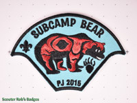 2015 - 12th British Columbia & Yukon Jamboree - Sub Camp Bear [BC JAMB 12-1a]